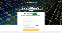 Desktop Screenshot of haydigez.com